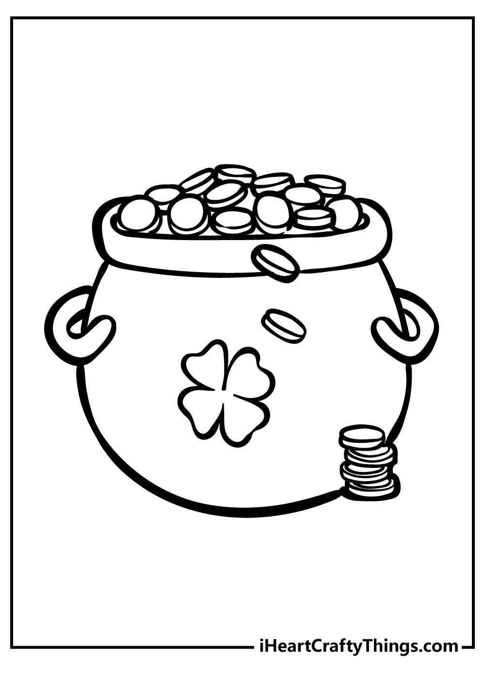 St patricks day coloring pages free printables