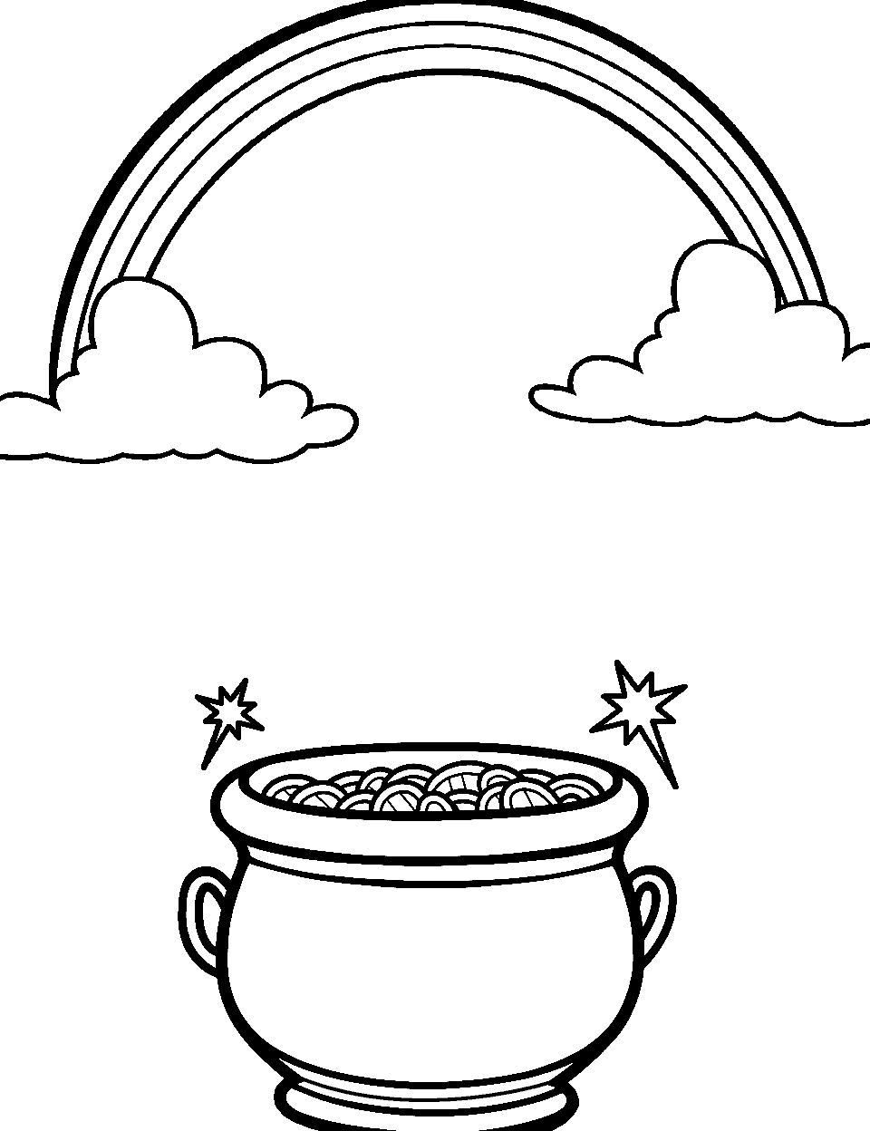 St patricks day coloring pages free printables