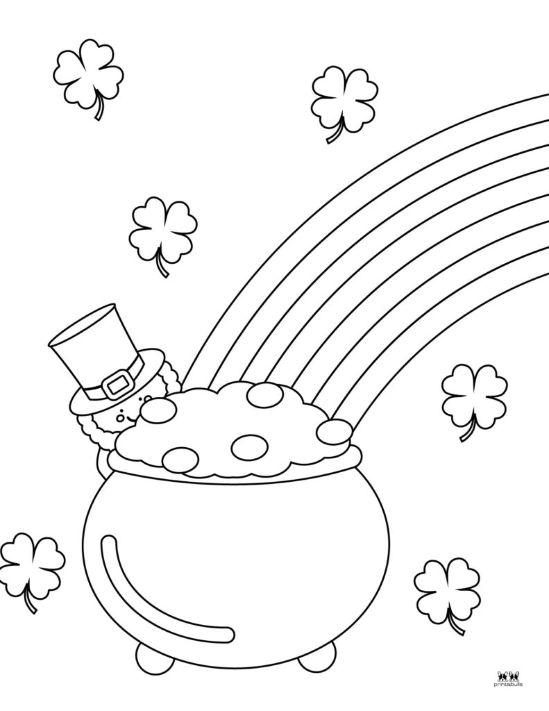 Rainbow coloring pages