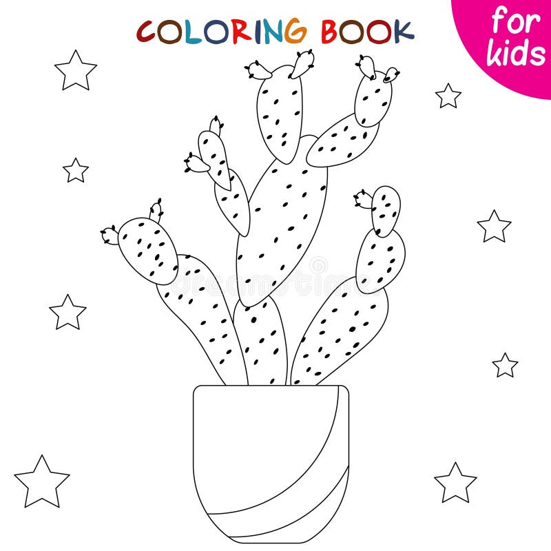 Coloring flower pot stock illustrations â coloring flower pot stock illustrations vectors clipart