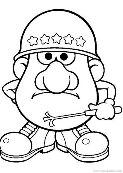 Mr potato head coloring pages toy story coloring pages coloring pages disney coloring pages