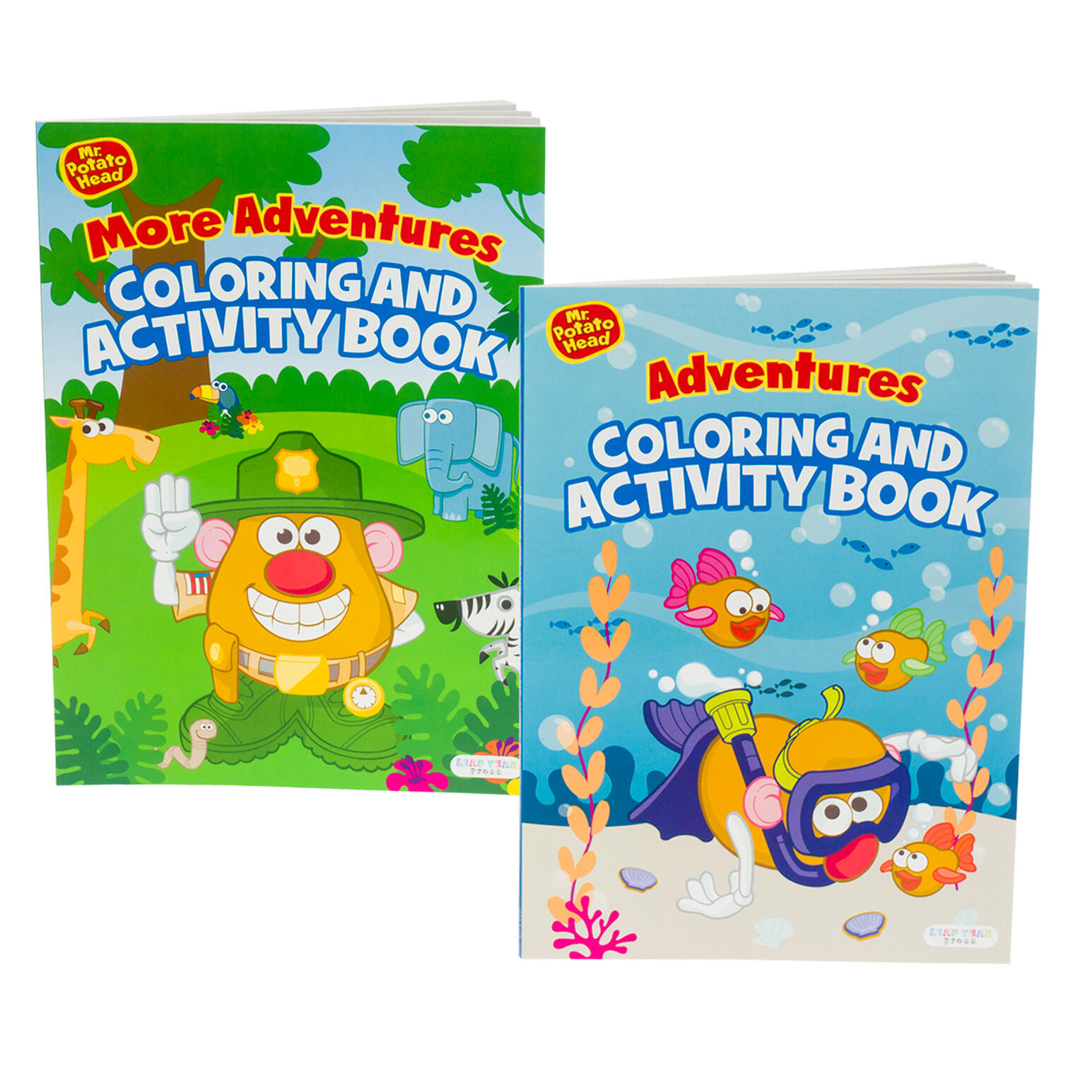 Wholesale mr potato head coloring and activity book