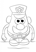 Mr potato head coloring pages free coloring pages