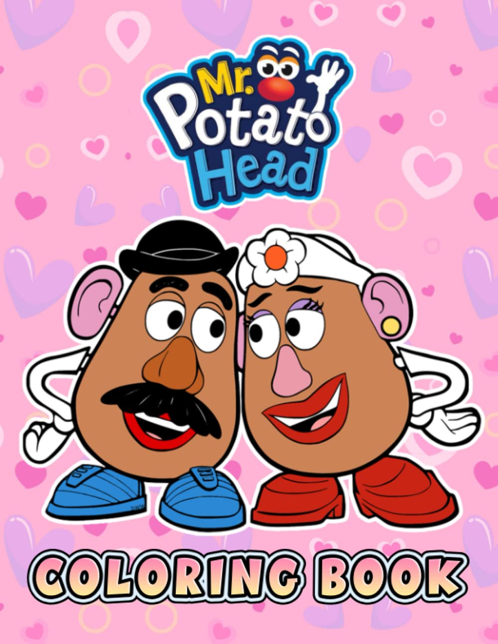 Buy mr potato head coloring book an amazing coloring book with lots of illustrations for relaxation and stress online at kuwait