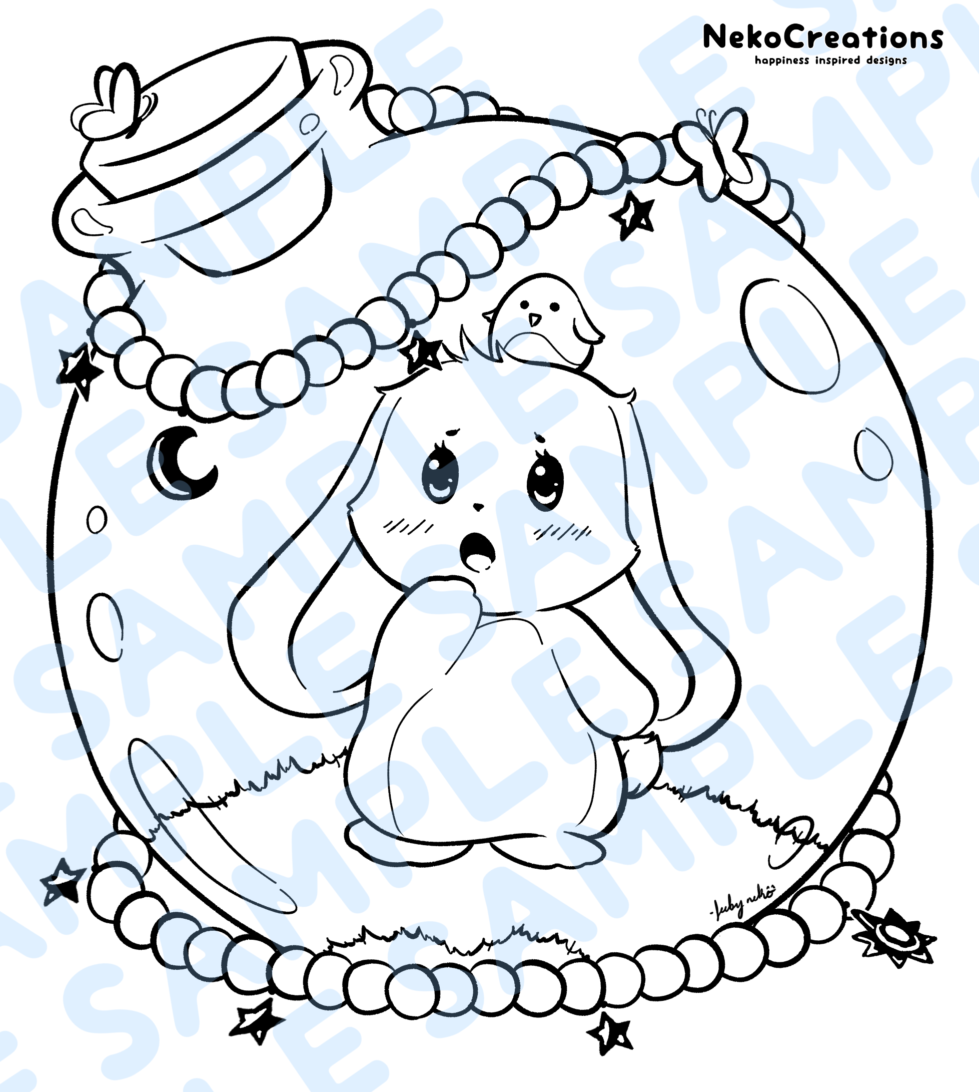 Mana potion coloring page â