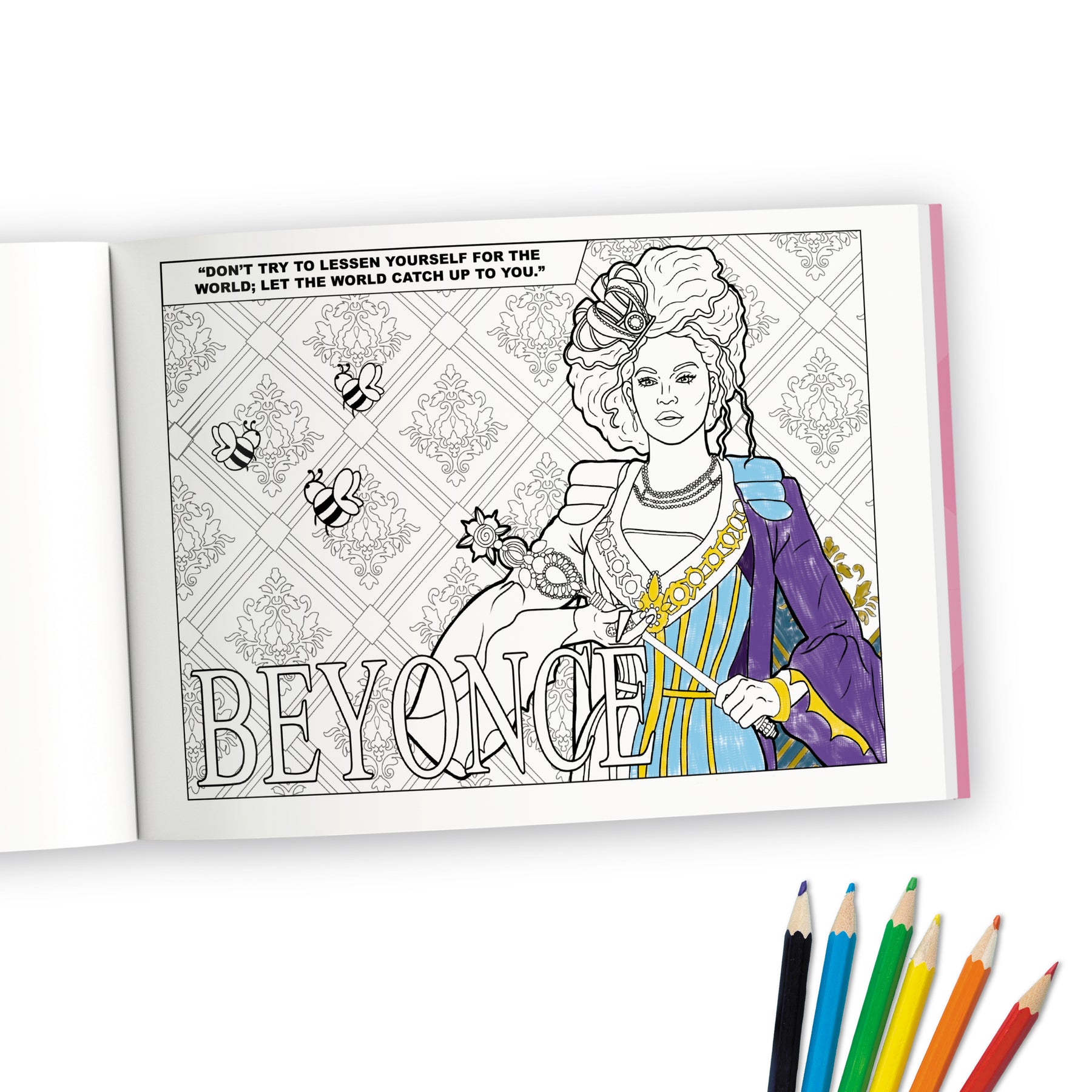 Girl power coloring book