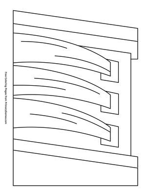 Hydroelectric power coloring page â free printable pdf from