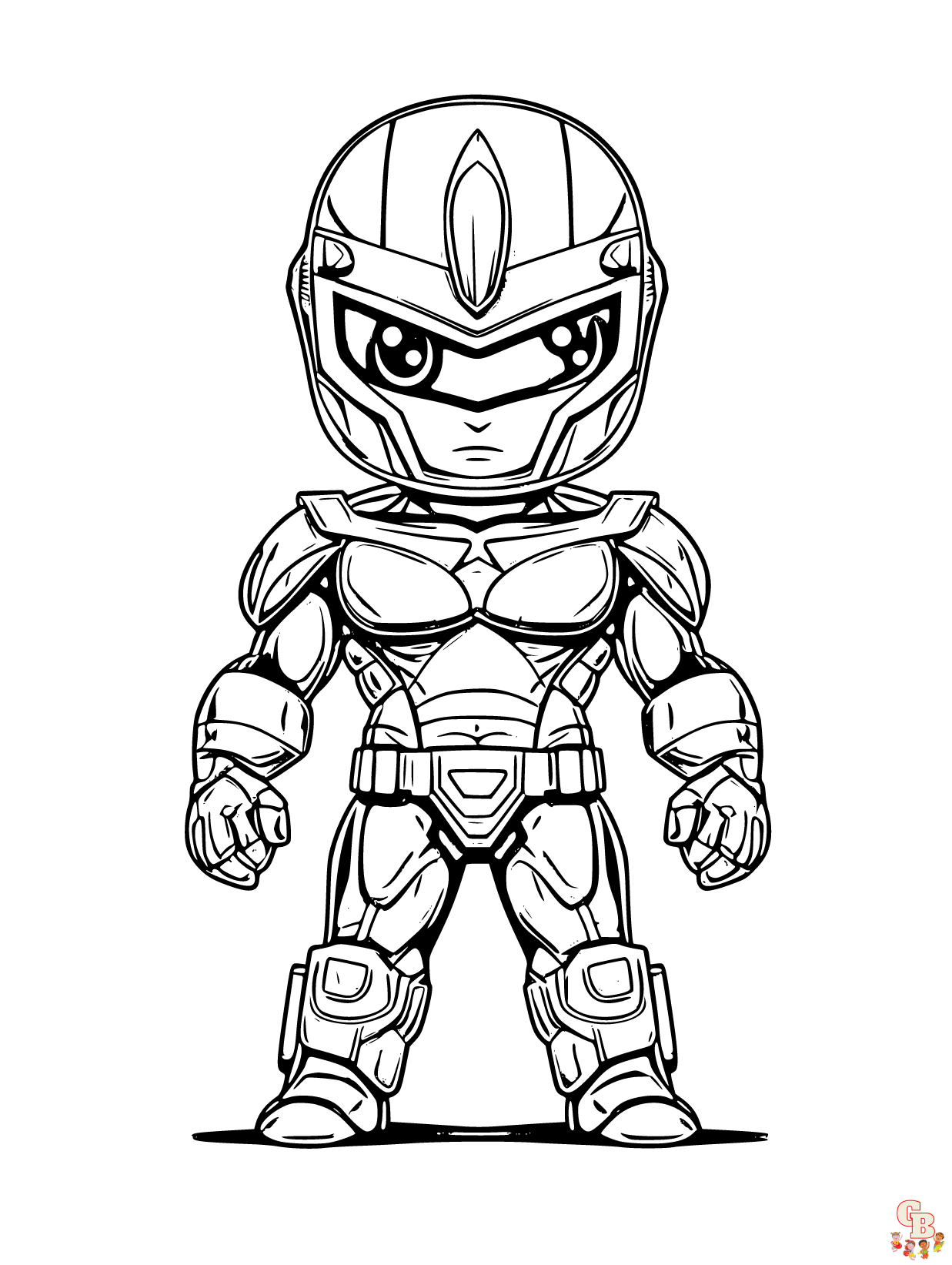 Power rangers coloring pages