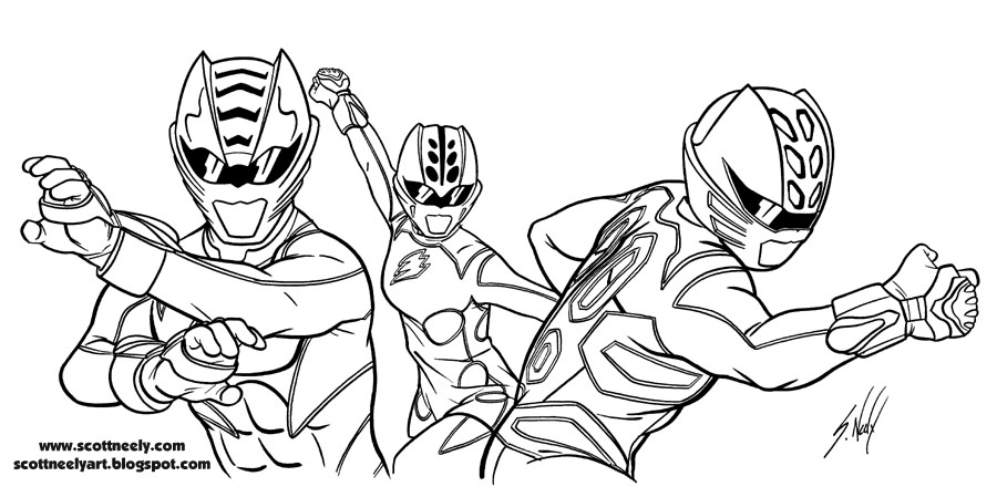 Power rangers superheroes â free printable coloring pages