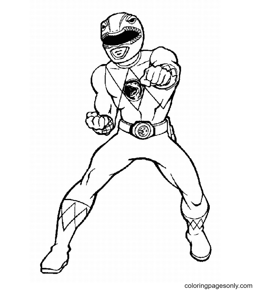 Power rangers coloring pages printable for free download