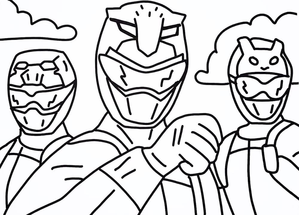 Power rangers coloring pages free printable coloring pages