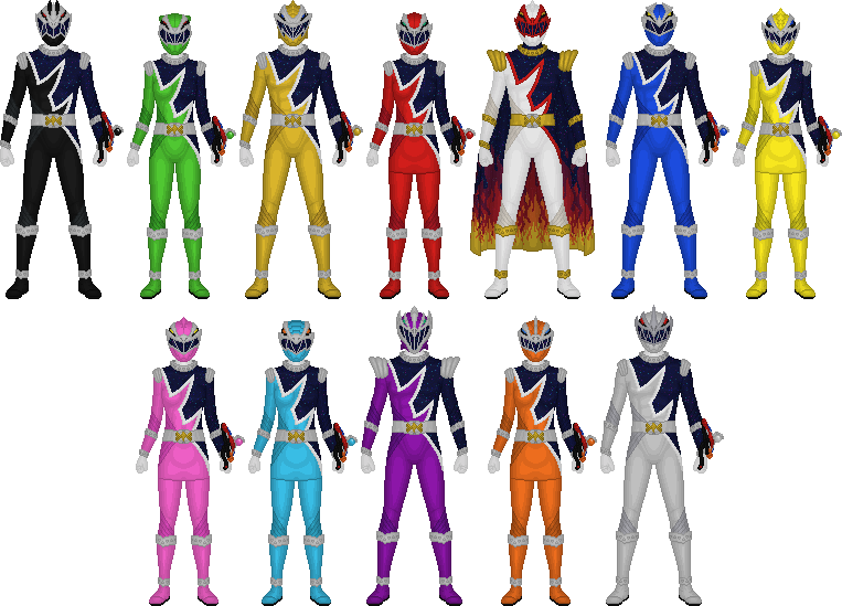 Power rangers cosmic fury redesign by taiko on