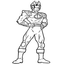 Top free printable power rangers coloring pages online