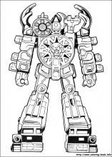 Power rangers coloring pages on coloring