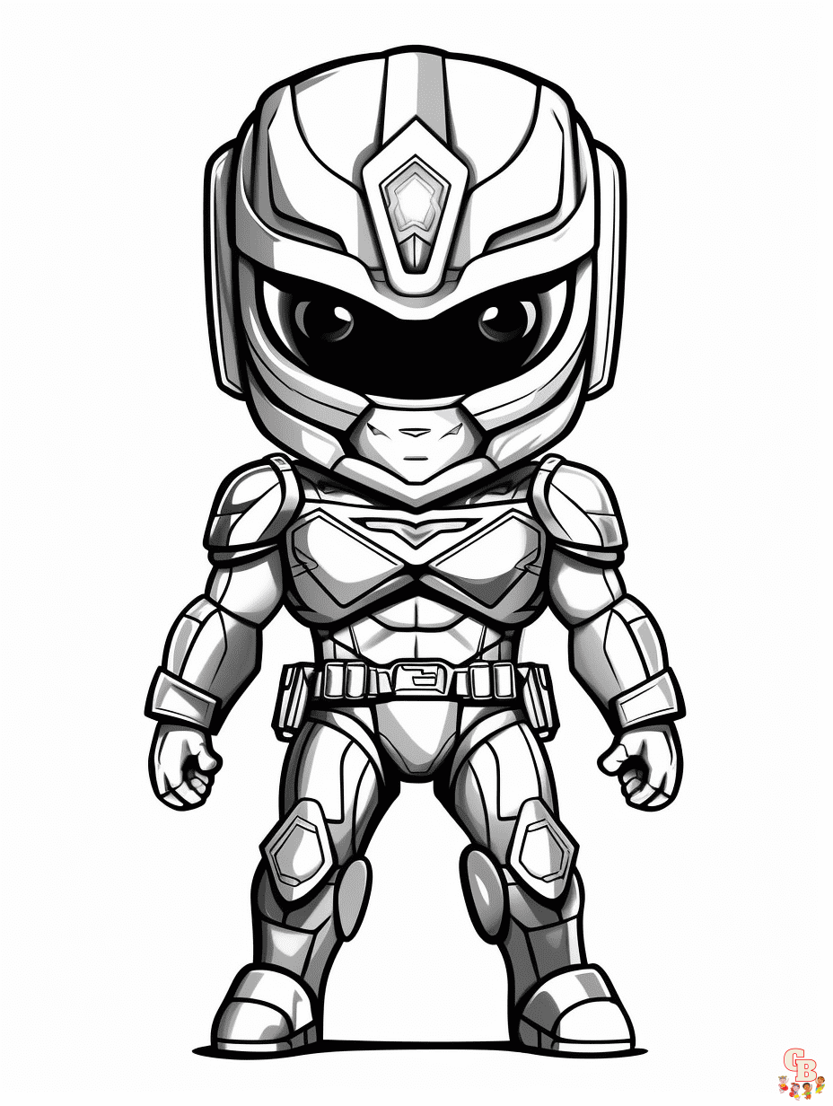 Power rangers coloring pages