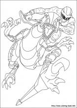 Power rangers coloring pages on coloring