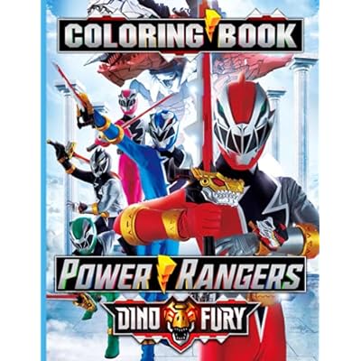 Power rangers dino fury loring book power rangers indonesia