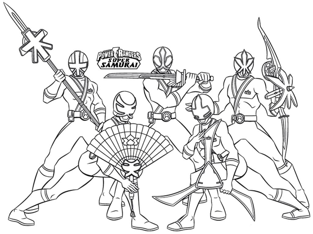 Power rangers coloring pages free printable coloring pages