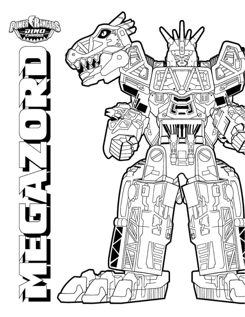 Power rangers coloring pages free printable coloring pages