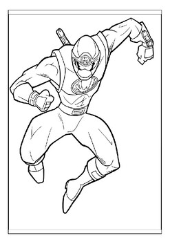 The perfect activity for your little superhero power rangers coloring pages pdf