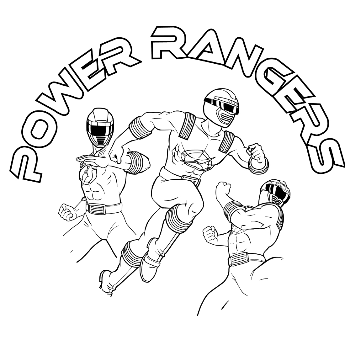 Power rangers t shirt