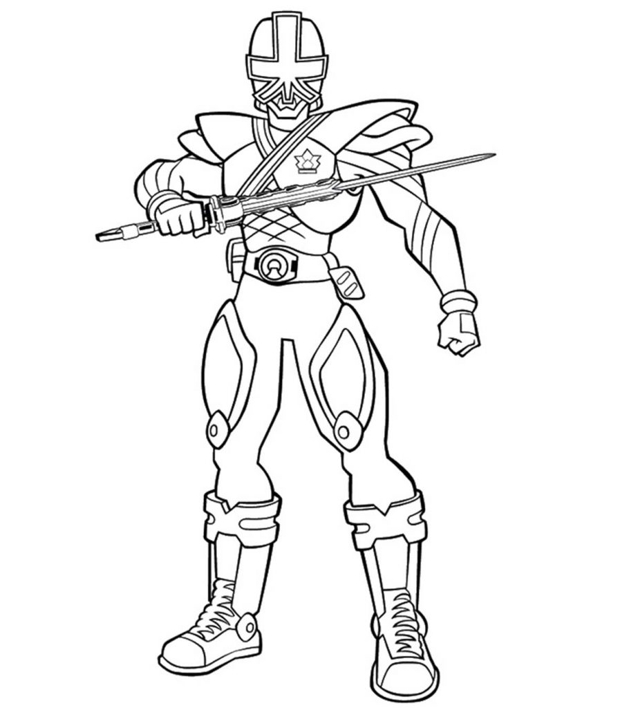 Top free printable power rangers megaforce coloring pages online