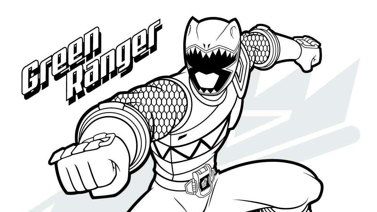 Cool power rangers coloring pages pdf ideas