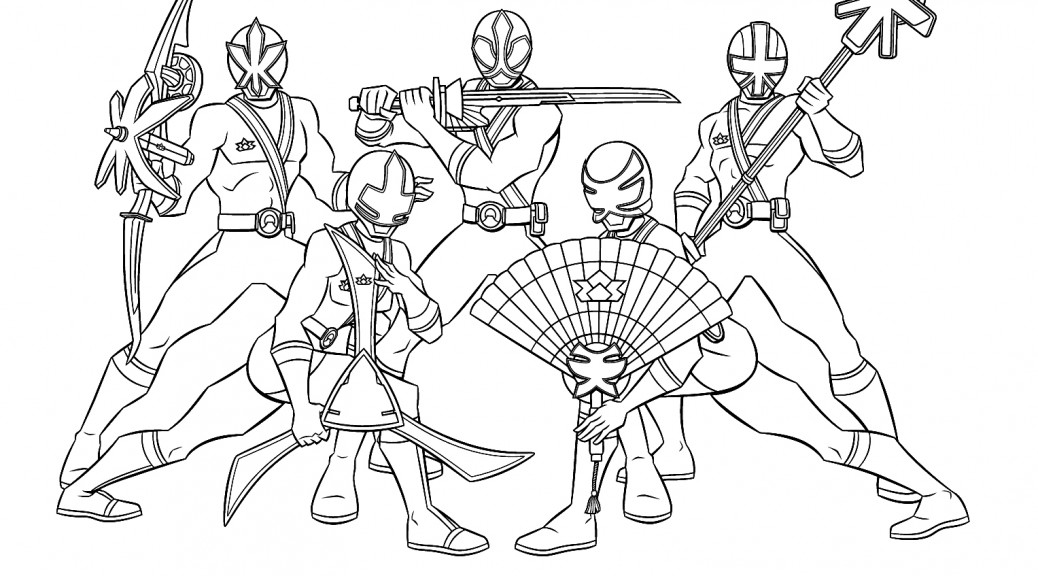 Coloring pages power rangers coloring pages