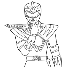 Top free printable power rangers coloring pages online