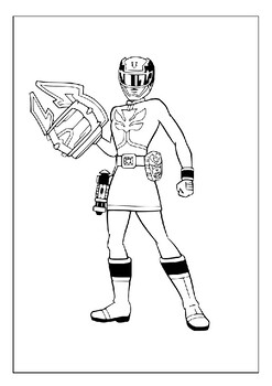 Printable power rangers coloring pages collection unleash creativity pages