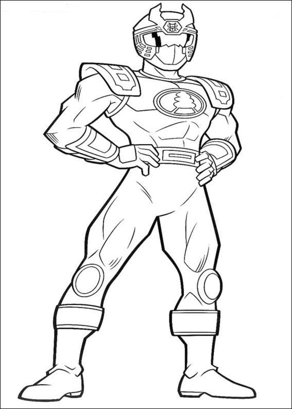 Free printable power rangers coloring pages for kids