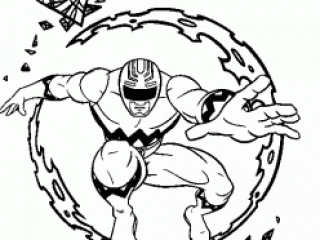 Best power rangers coloring pages for kids