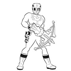 Top free printable power rangers coloring pages online