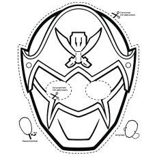 Top free printable power rangers megaforce coloring pages online