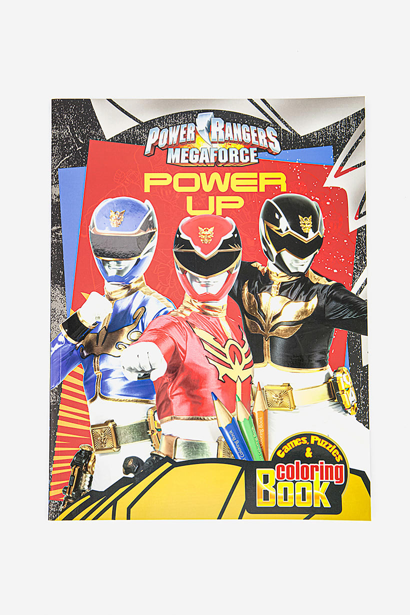 Buy power rangers power rangers mega force power up coloring book red bo online brands for less