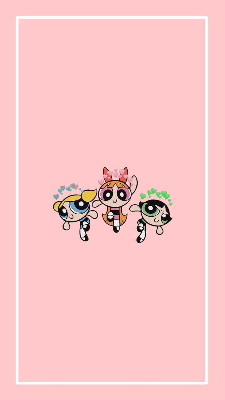 Power puff girls wallpaper pink three green blue red powerpuff girls wallpaper cute wallpaper for phone disney wallpaper