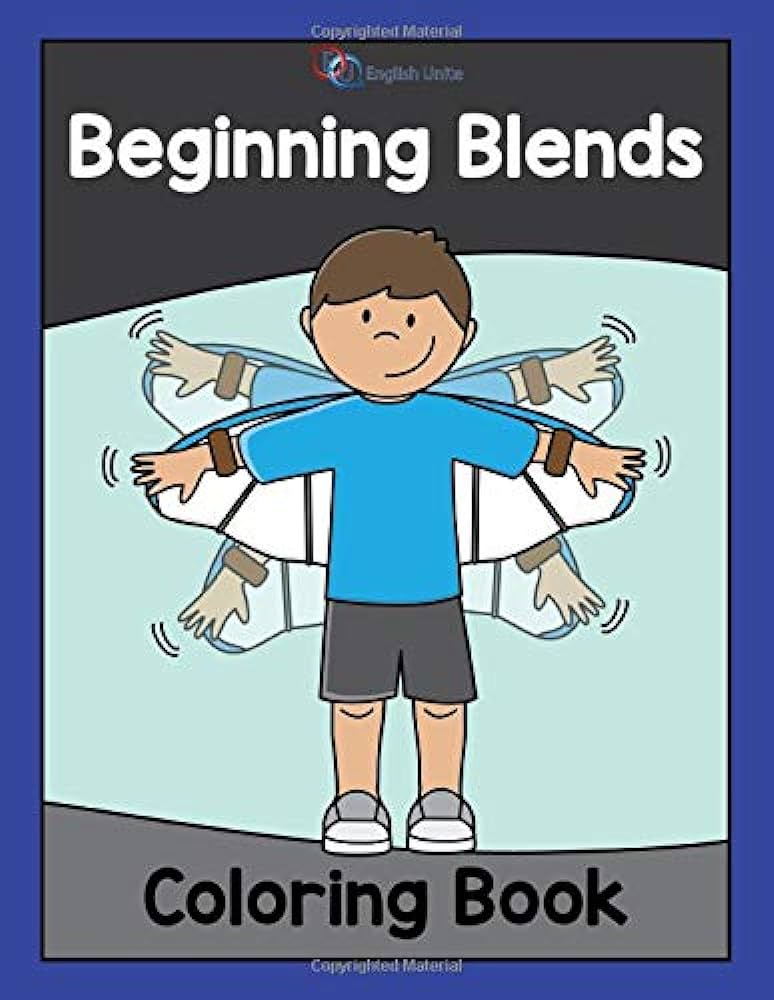 Beginning blends coloring book by unite english