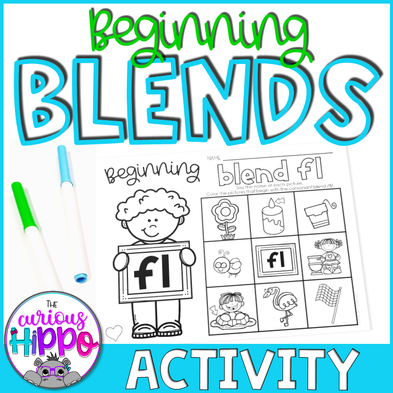 Beginning blends activity made by teachers