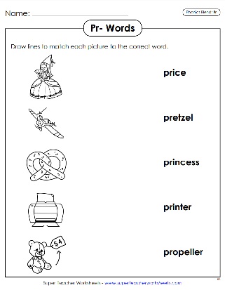 Consonant blend pr