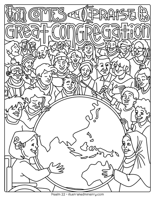 Bible story coloring pages spring â illustrated ministry