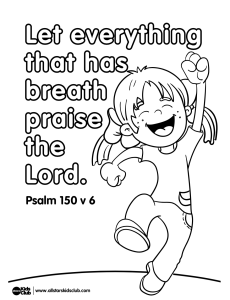 Free â bible colouring pages