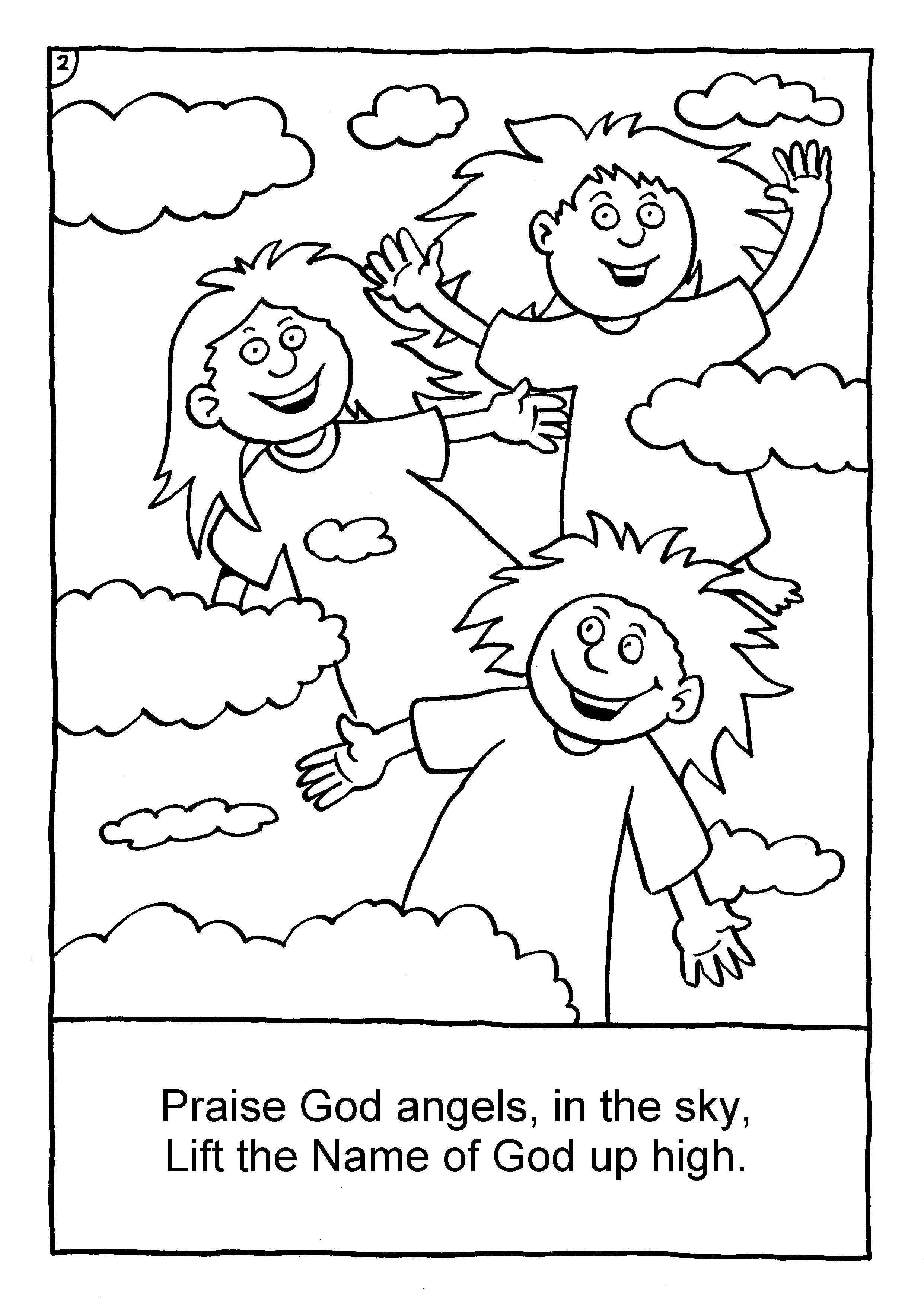 Art and craftcolouring in bookspraise god richard gunther â free christian resources