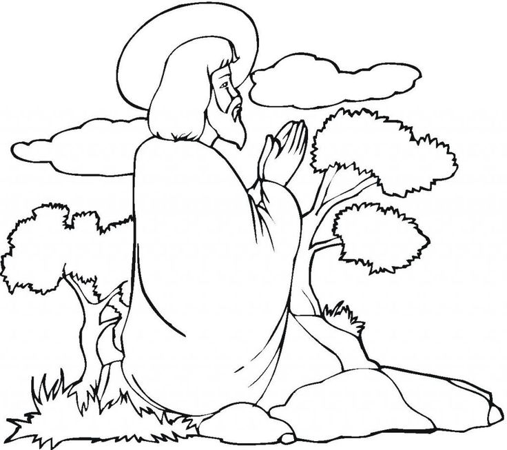 Prayer coloring pages