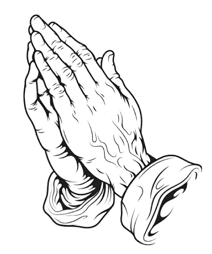 Prayer coloring pages