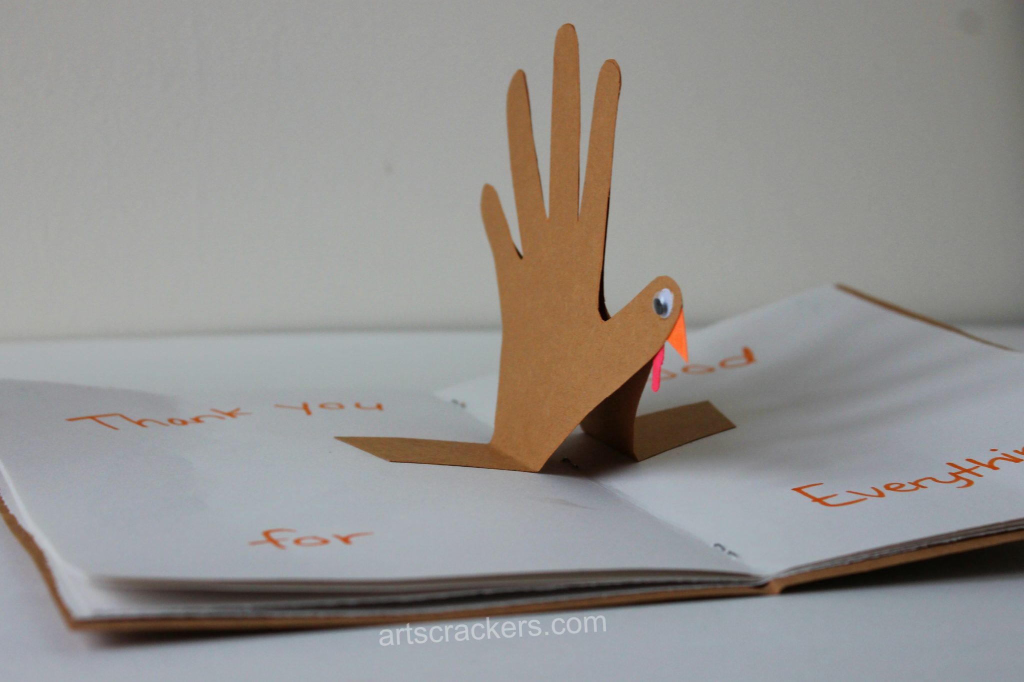 Diy thankful turkey journal project