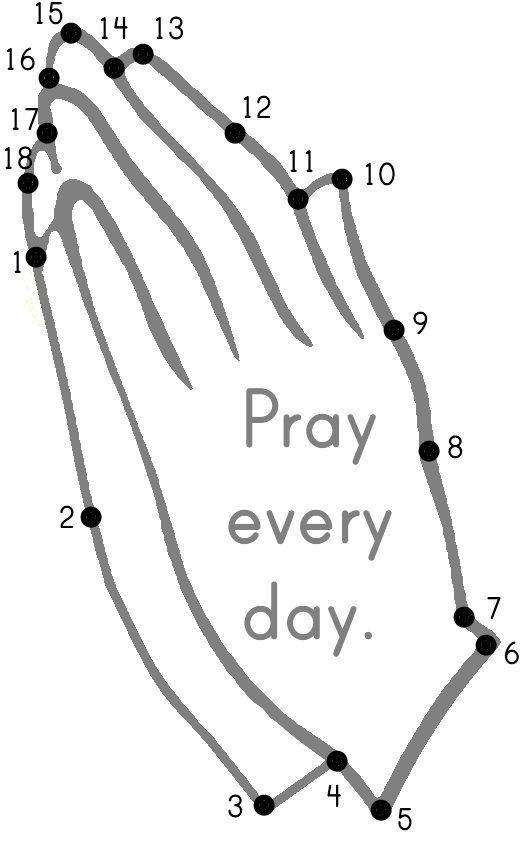 Praying hands colouring pages page sunday school activities childrens church lessons bible lessons for kids