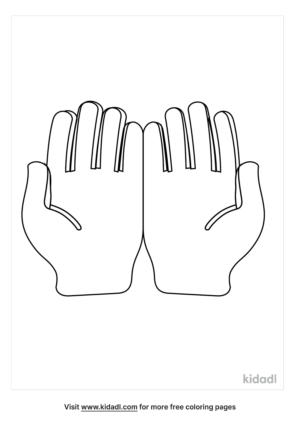 Free hands of prayer coloring page coloring page printables