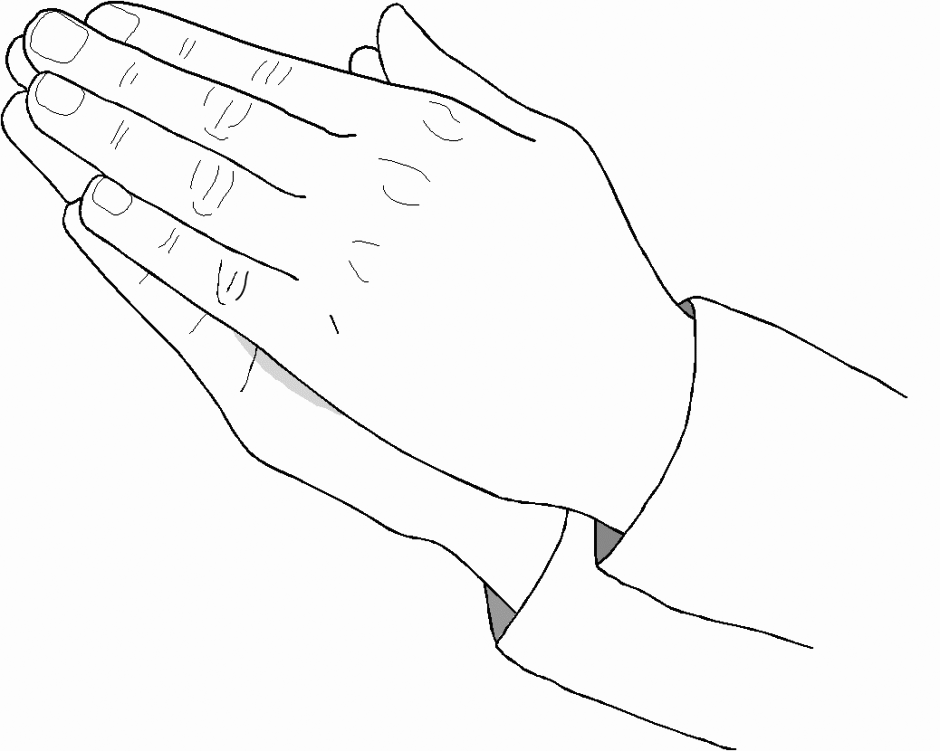 Prayer coloring pages