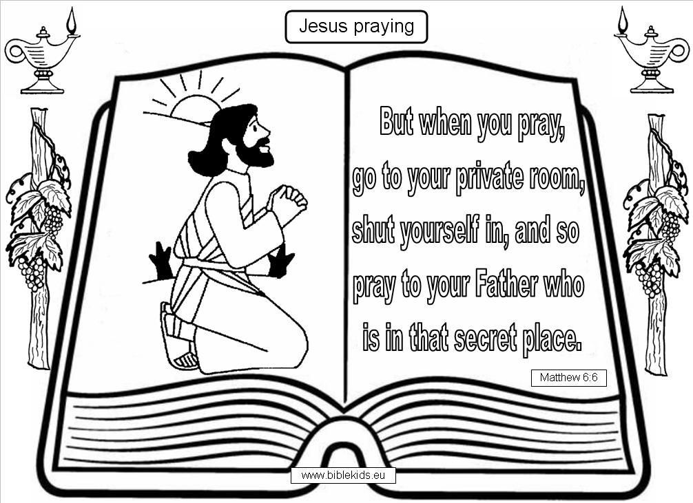 Jesus on praying in public jesus praying coloring pages coloring pages flag coloring pages john the baptist