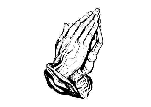 Praying hands tattoo images â browse photos vectors and video